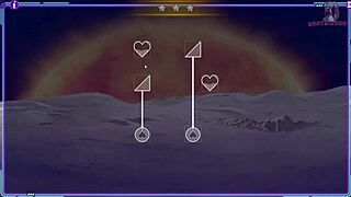 Mercury bondage with a MILF hunter in a Japanese-style hentai game