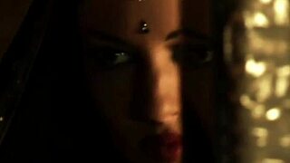 Steamy hot Indian beauty strip tease