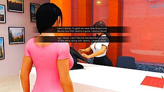 Anna's big ass and tits in office politics scene