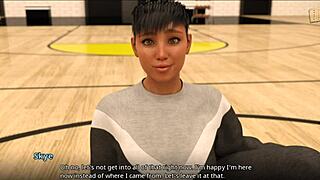 3D adult cartoon with big ass amateur Skye