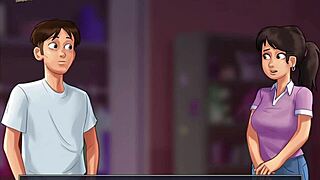 Hot summer tale of forbidden love in an anime world