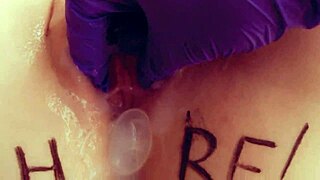 Pretty amateur moaning while getting fingered and reaching an orgasm