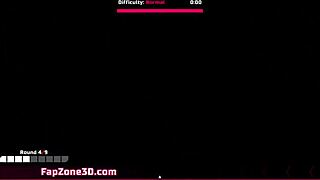 3D animated blonde babe gets naughty and gets fucked in all positions