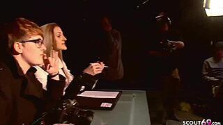 Carla Mai's seductive casting experience in front of others
