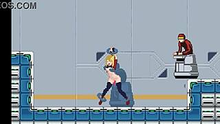 Play Forthy's new erotic hentai game featuring cute blonde