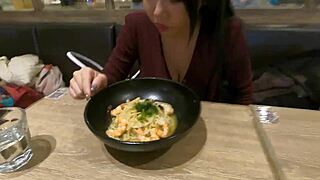 Beautiful Asian beauty Nina gets a Valentine's Day surprise