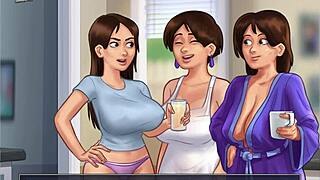 Summer heat: Erotic animated story of forbidden love
