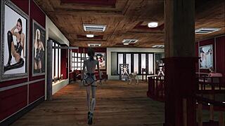 Fallout 4 cartoon porn with fetish and BDSM clothing
