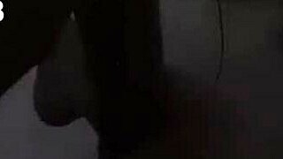 Big natural tits homemade video with BDSM and big black cock action