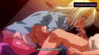 Cartoon sex with teacher and student in school college