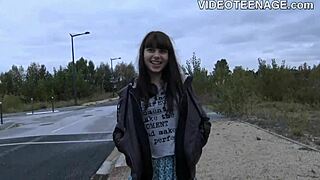 18-year-old teens try out for porn casting session