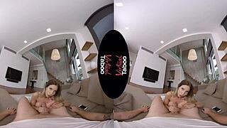 Virtual reality experience with taboo themes: family ties