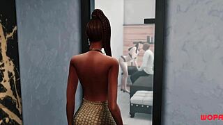 Older wife cheats with Chris Brown in Beyonce's trailer parody