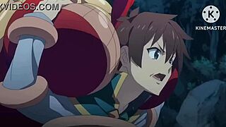 Kazuma’s boobs marathon with the beautiful Latina woman