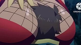 Kazuma’s boobs marathon with the beautiful Latina woman