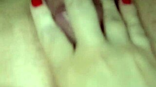 Double penetration and creampie action with hot brides