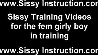 It’s time for you to become a sexy sissy girl