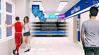 3D animated video of an anime-style photo hunt