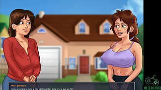 Summertime saga episode 5: I caught Jenny masturbating