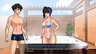 Beautiful anime babe gets her ass licked and more