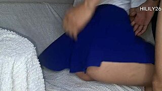 i think she wanna give me a footjob with them feet...