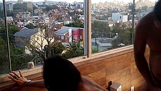 i film my latina assfucking on the balcony