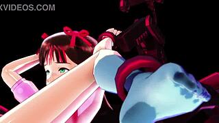 Purupuru Haruka 12 Game Challenge In 3d Cartoon