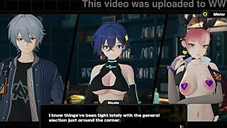 finally playing zenless zone zero with porn mods featuring gumi