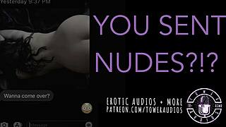 You Sent Nudes And Erotic Audio For Women In Daddy Roleplay