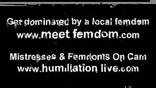 Feed yourself a load of your own cum, humiliating cei