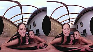 yo, these three czech chicks are wild at table tennis pussy play