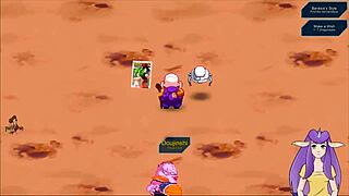 Time-traveling adventure in Kame Paradise 2 with hot babes