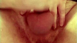 Couple explores first cum with masturbation and cock