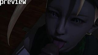 The Story Of Cammy From Street Fighter 6 In A 3D Animated Fight Scene