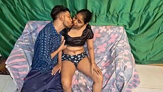 Horny College Couple Bangs Hard in Home MMS with Hanif and Adori