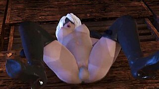 Sex With 2B Exclaims, 'Moan For Me!'