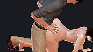 Hentai 3d with big boob chick