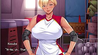 Wet titty fuck with the carnivorous married bitch in episode 1.