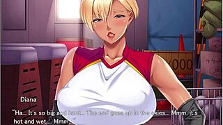 Wet titty fuck with the carnivorous married bitch in episode 1.