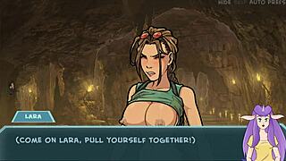 Star Chanel 34: Lara Croft Blowjob Scene