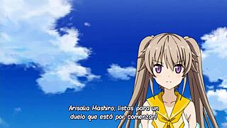 Yuri anime porn with lesbian content