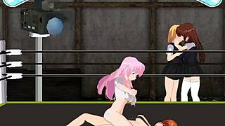 Princess of the Ring: Juliette vs Sofia in a lesbian hentai game