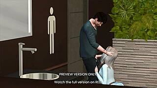 Naughty Night With Band in 3D Hentai Bar Scene