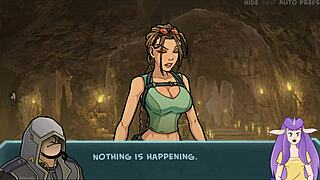 Star Chanel 34: Lara Croft Blowjob Scene