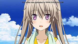 Yuri anime porn with lesbian content