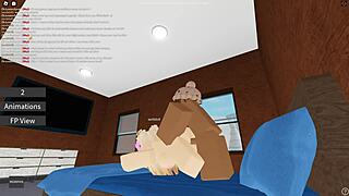 roblox porn with big black cock