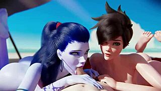 overwatch cartoon compilation 😊