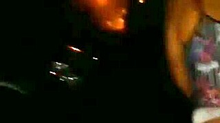 I danced naked on the street, and the cuckold fucked me on the car hood