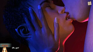 Big city pleasures 52 jessy gives a good footjob to a big cock