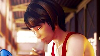 Rena Senpai And My Baton! Intense POV Action!